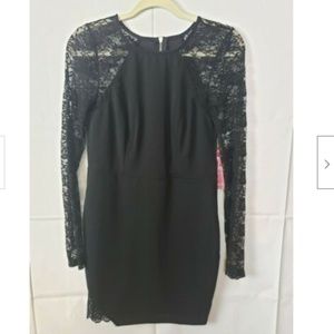 Emeralde Sundae Lace Long Sleeve Dress